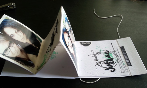 Tuto mini-album "Une belle journée"