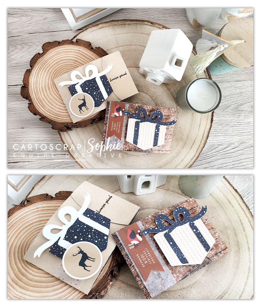 Scrap et carterie en folie: Enveloppe pour carte-cadeau